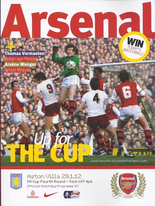 Arsenal FC v Aston Villa FC